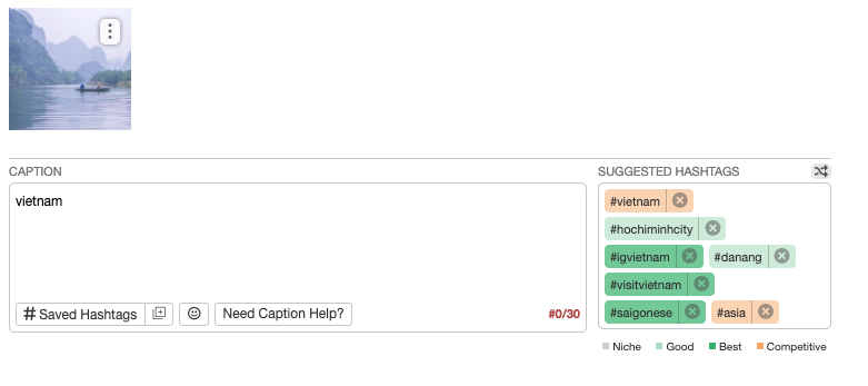 How to use Tailwind for Instagram - hashtag finder