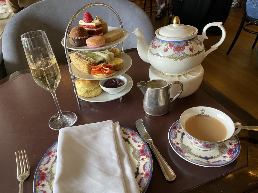 Famous afternoon tea at the Fairmont Empress Hotel in Victoria, British Columbia