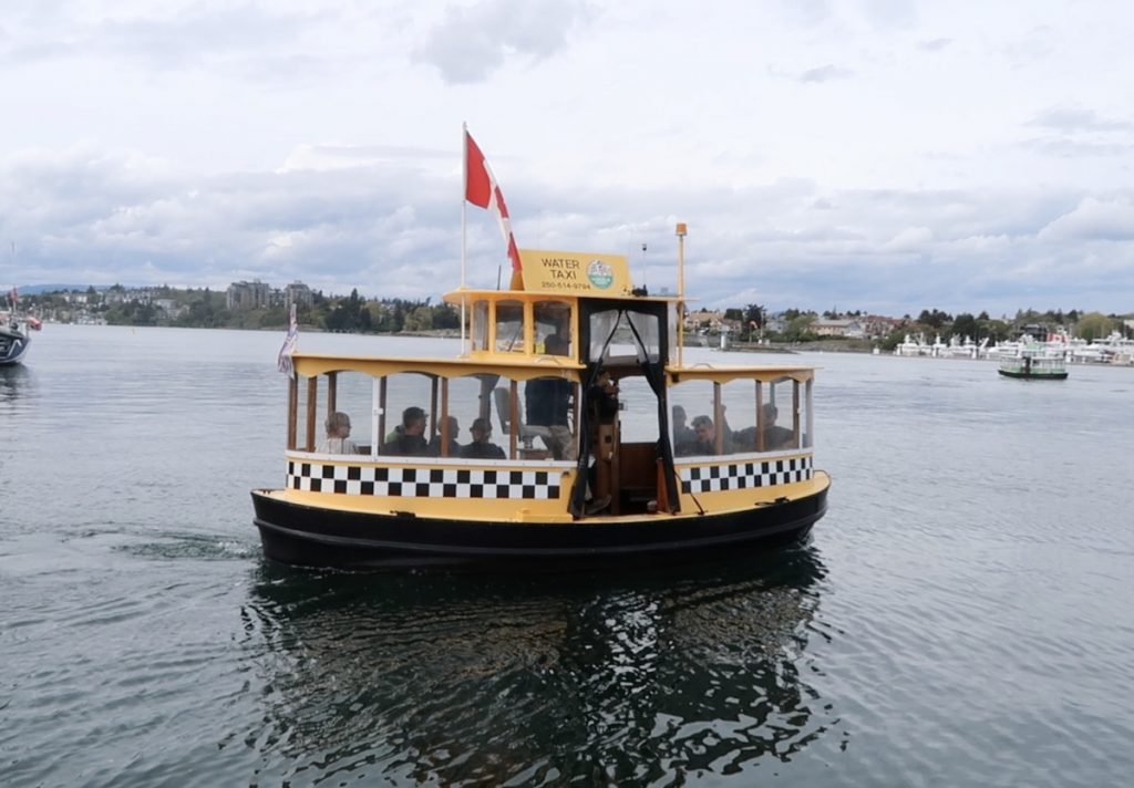 Victoria water taxi harbour ferry