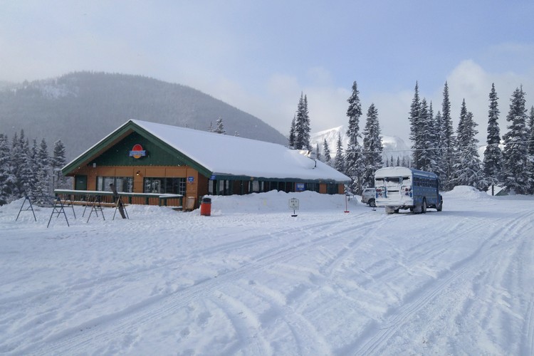 Restaurant at Manning Park ski area, British Columbia ski resorts near Vancouver