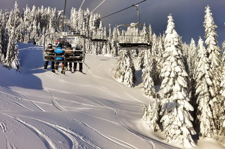 Cypress Mountain ski area