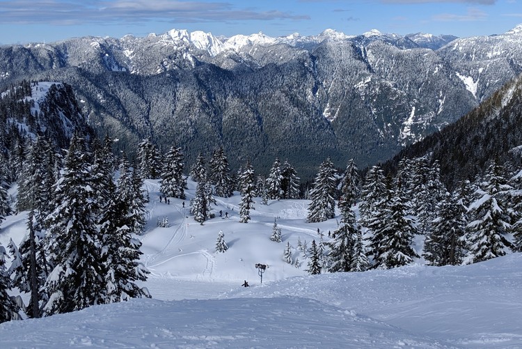 Backside of Mount Seymour