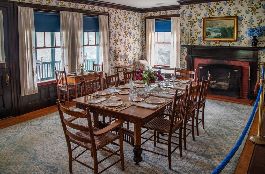 Roosevelt Cottage Interior, Campobello Island.