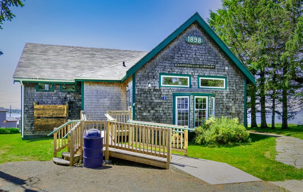 Campobello Island Library, New Brunswick.