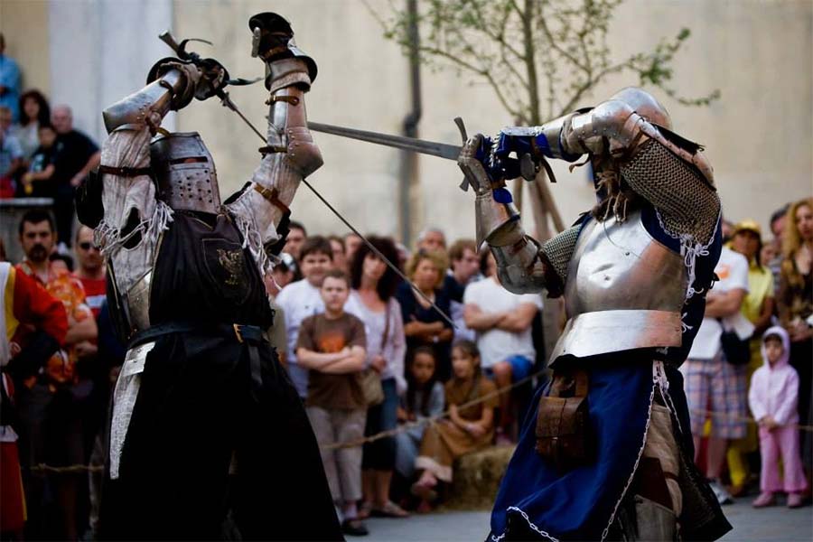 Middle Age Knight Show in Lunigiana