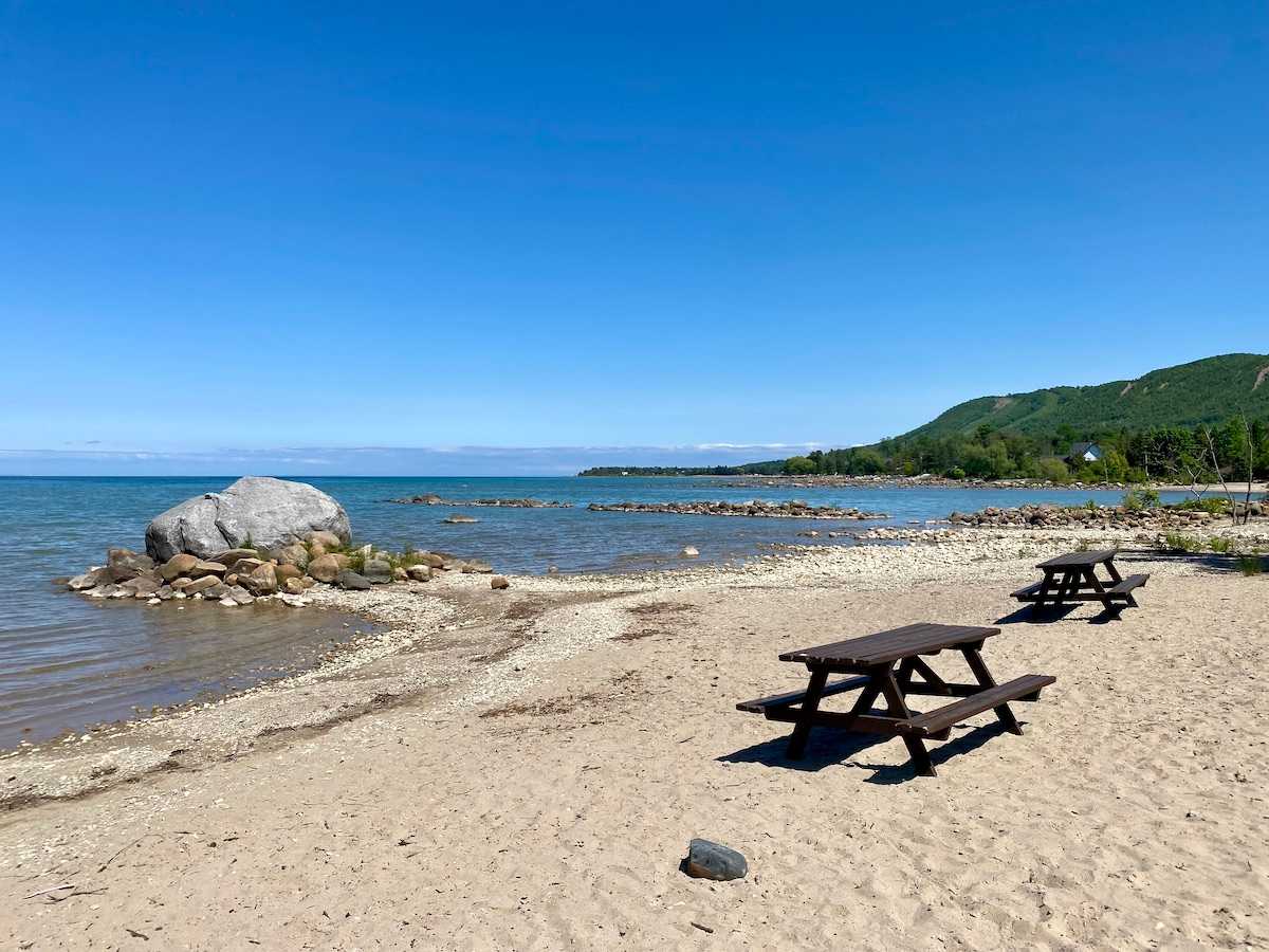 Council Beach on Southern Georgian Bay.