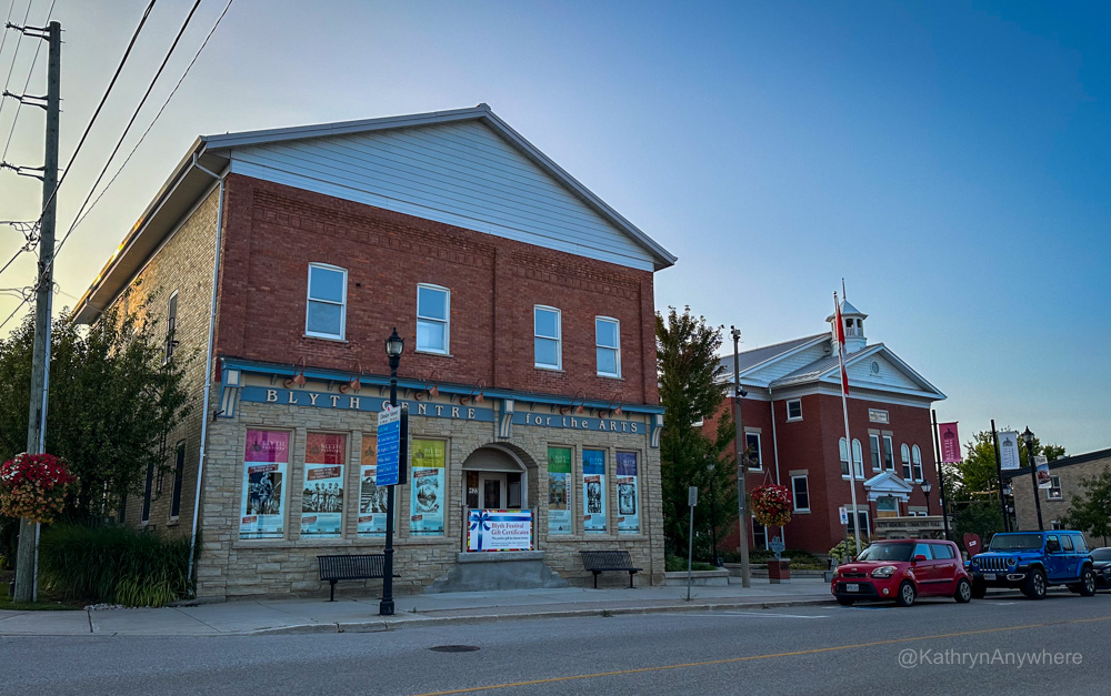 Blyth Centre for the arts and Memorial Community Hall Festival Theatre exterior