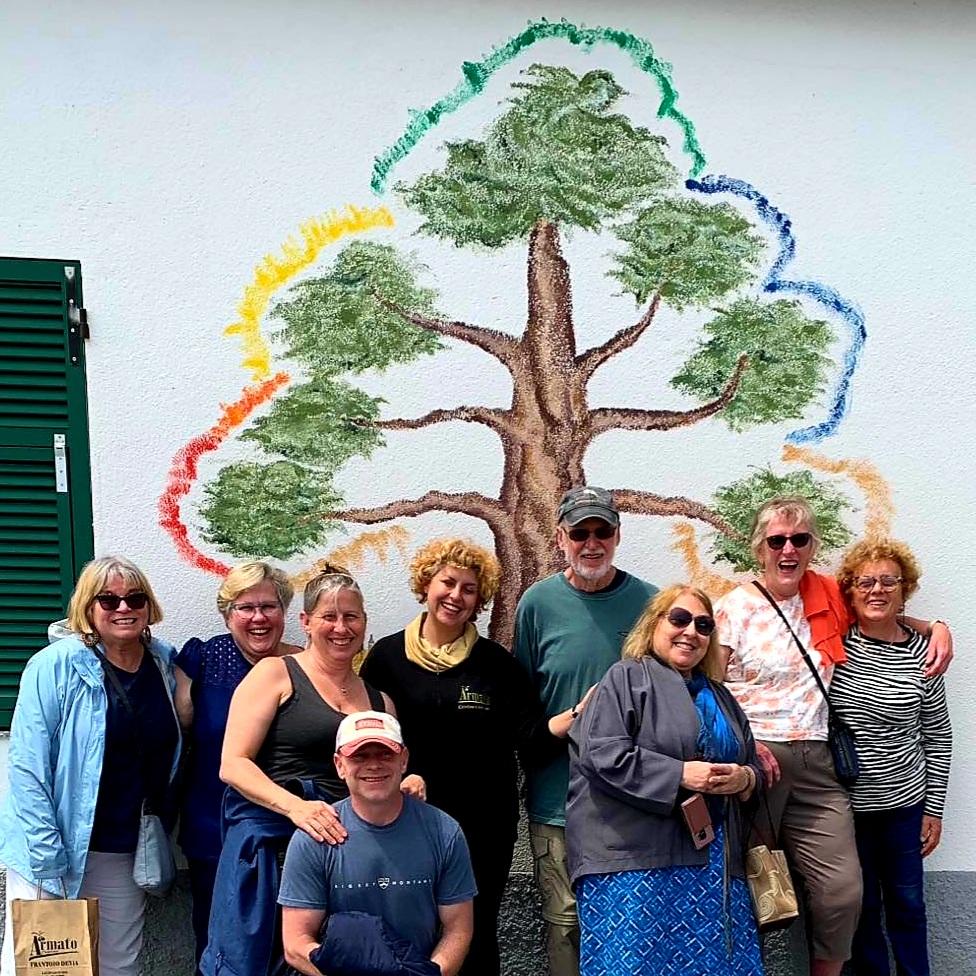 A group of people posing for a photo