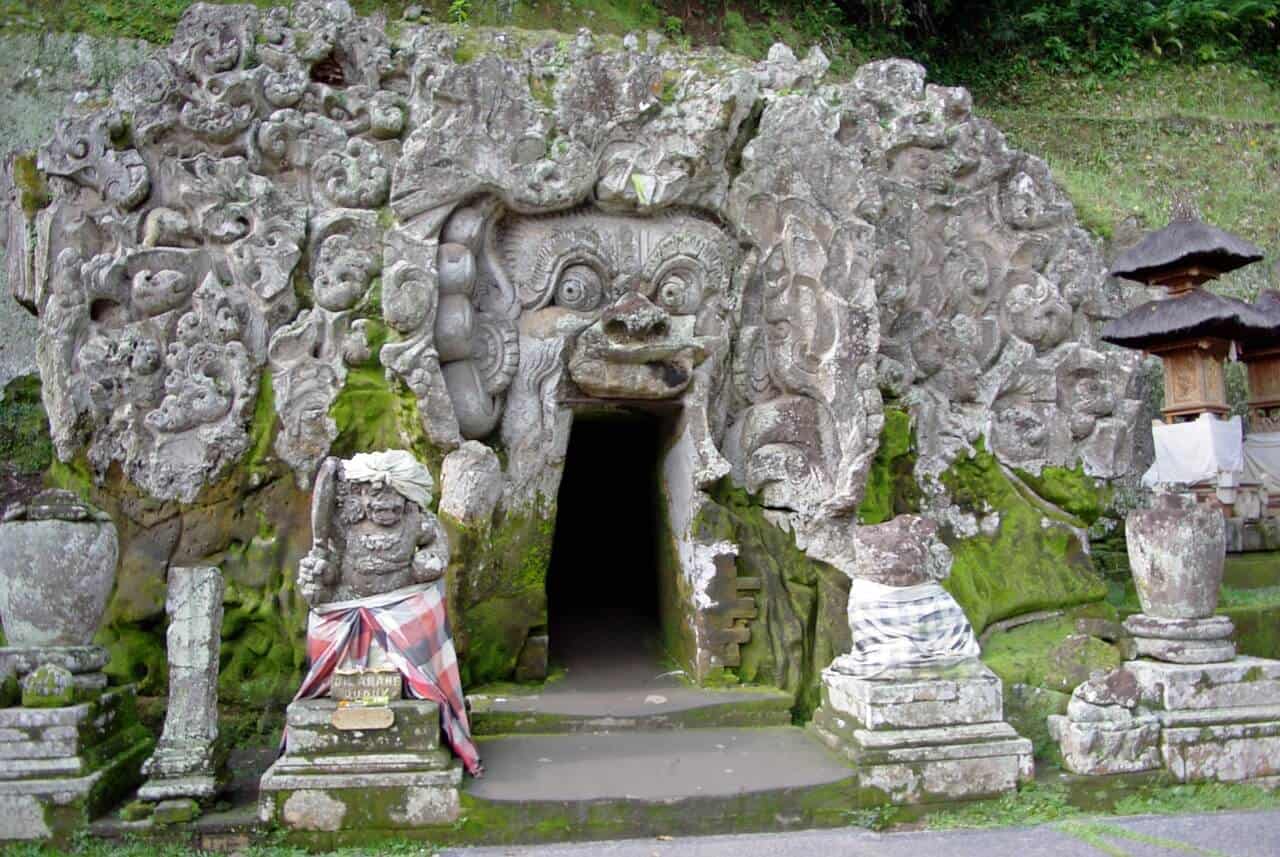 Goa Gajah temples in Bali