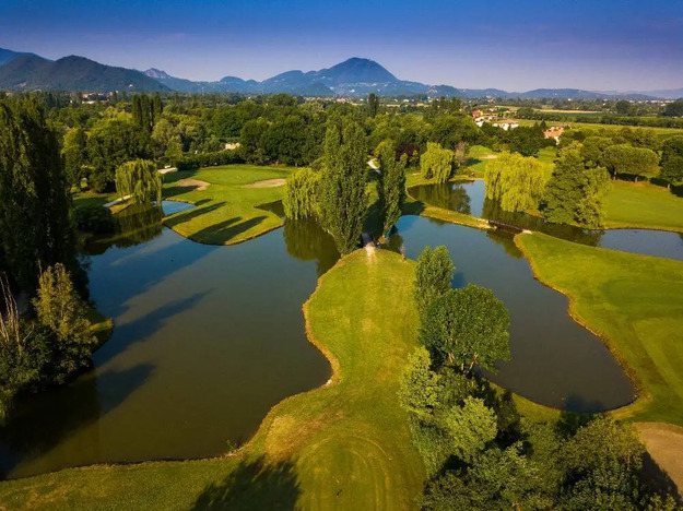 Aerial view of La Montecchia Golf Club