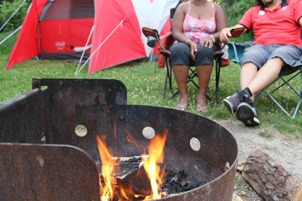 Learn-to-Camp-petula-tony-campfire--Lets-Discover-ON