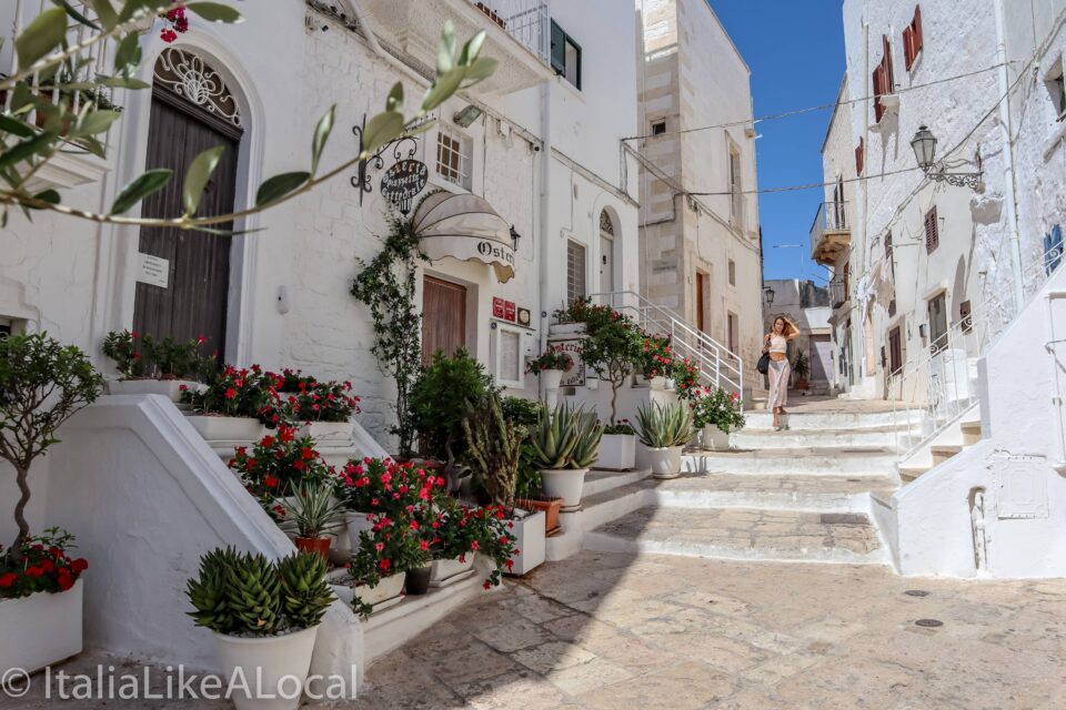 Day trip from Lecce - Ostuni, a city in the Valle D'Itria, Puglia, Italy