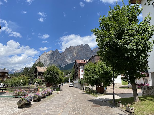 Flat area of Cortina