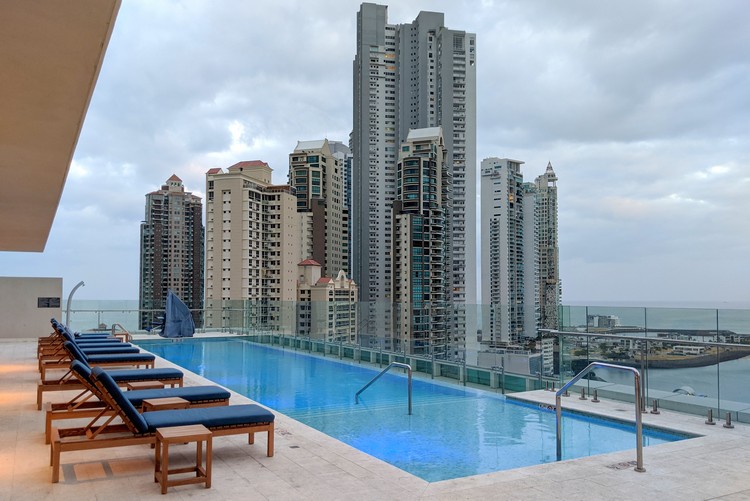 Rooftop pool at Residence Inn by Marriott Panama City