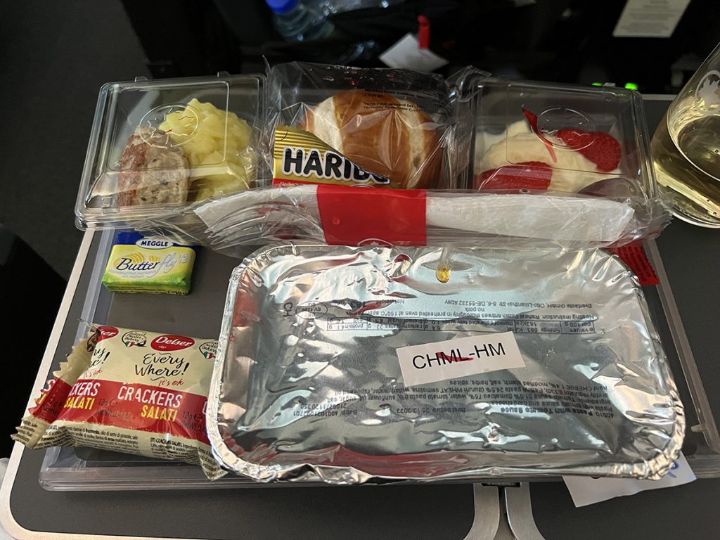 Air Canada children's meal in economy.