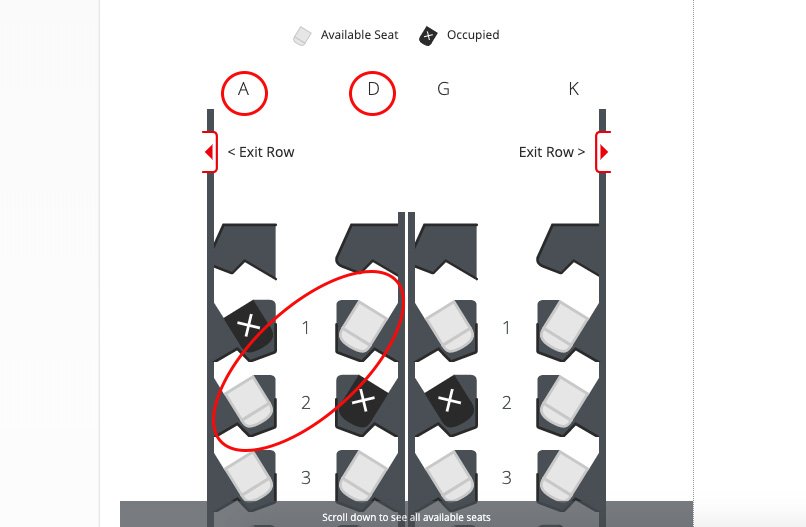 air canada dreamliner business class review