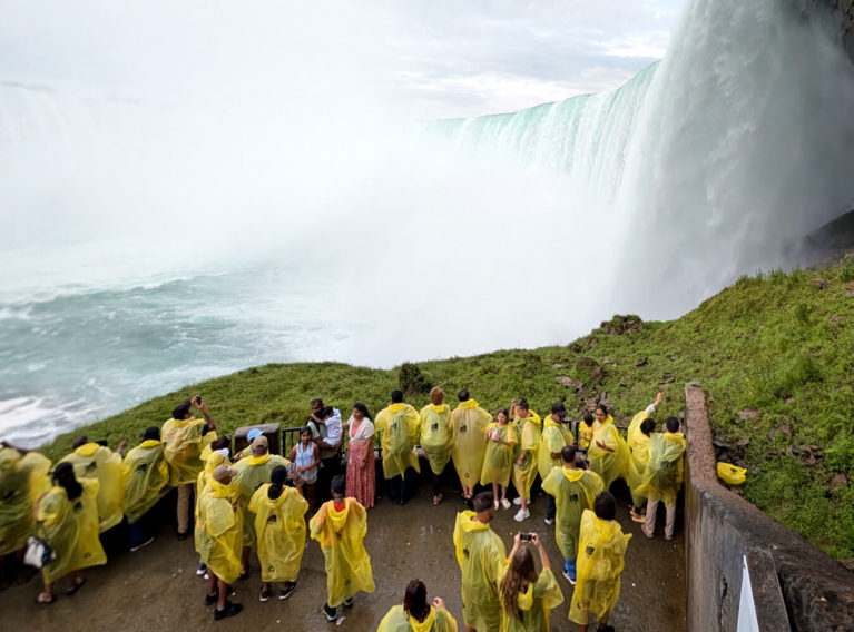 Views from the Upper Platform of Journey Behind the Falls