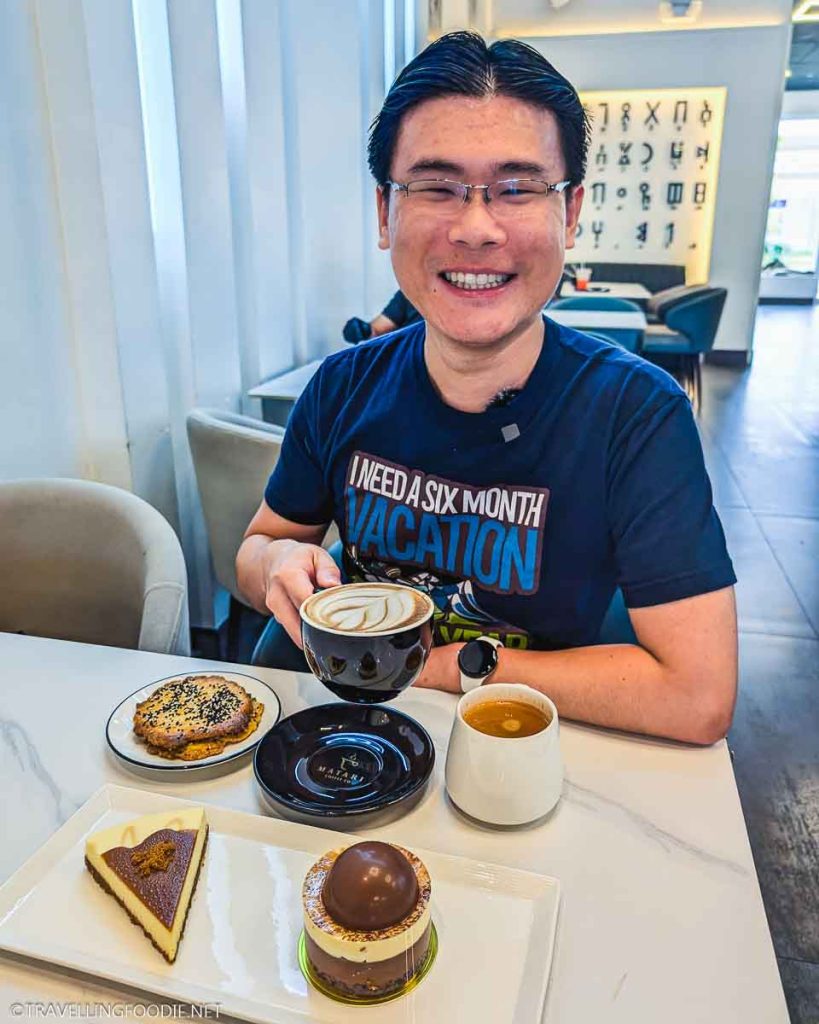 Travelling Foodie Raymond Cua at Matari Coffee in Mississauga