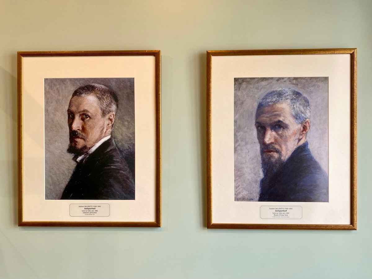 Self-portraits of Gustave Caillebotte.