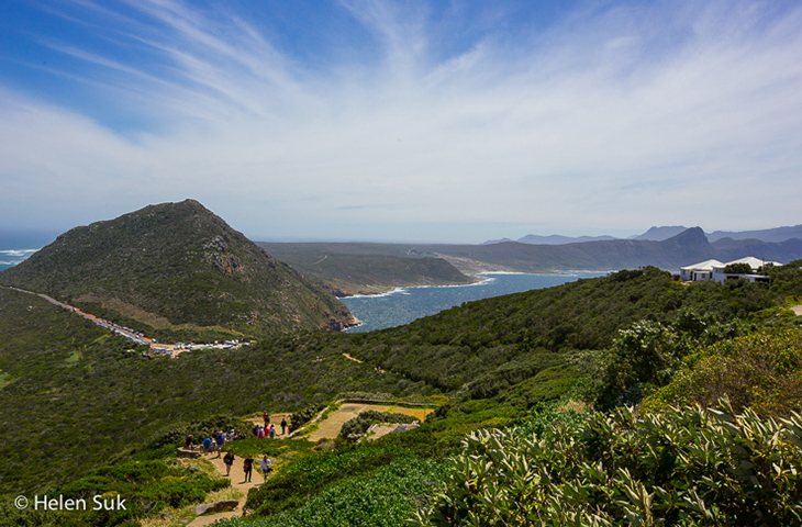 hiking trail at Cape Point, South Africa