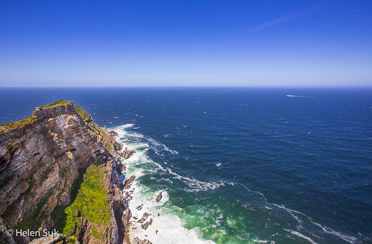 cliff at Cape Point, South Africa