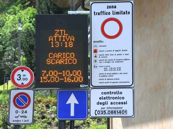 ZTL or Restricted Traffic Zones in Italy