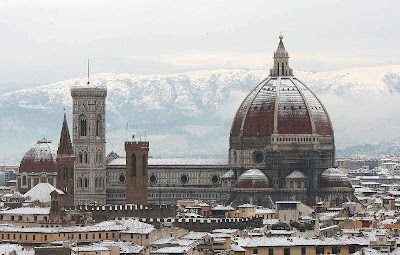 Florence in winter