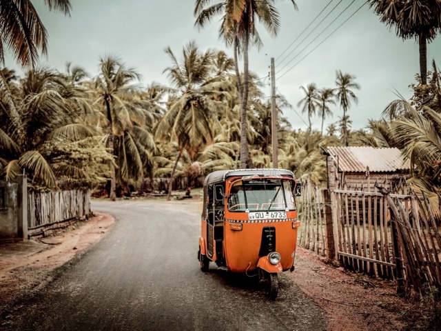 Ride a tuk-tuk in Colombo, Sri Lanka