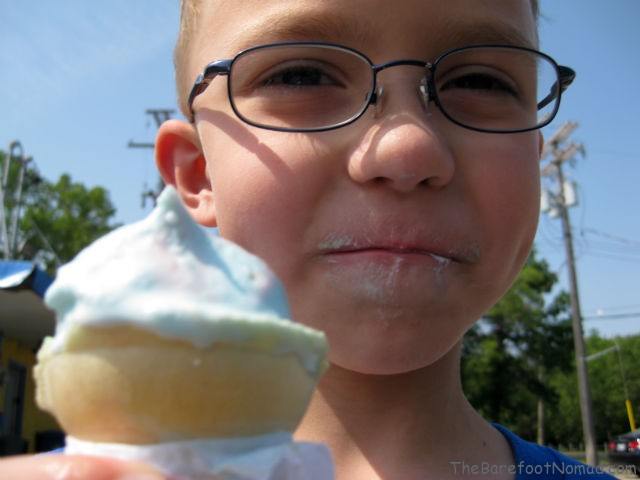 Road Trip Kids Ice Cream The Barefoot Nomads