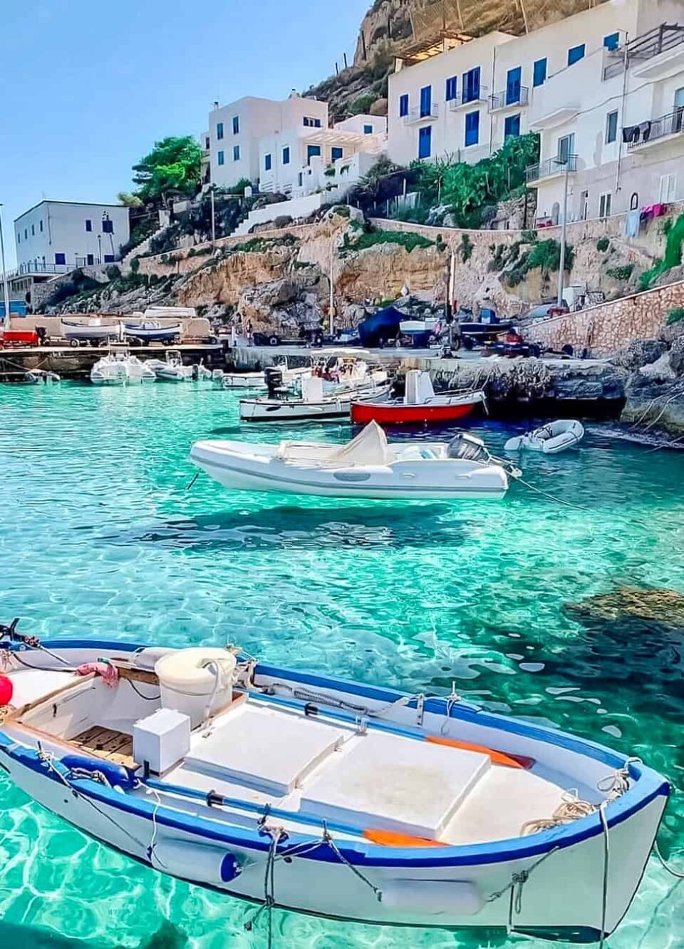 Levanzo, Egadi Islands, Sicily, Italy 