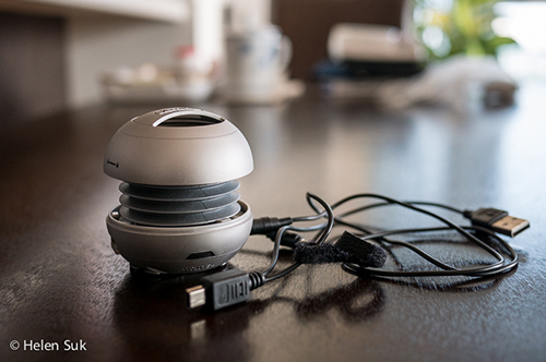 X-Mini Capsule Speaker, travel accessories, vacation packing list