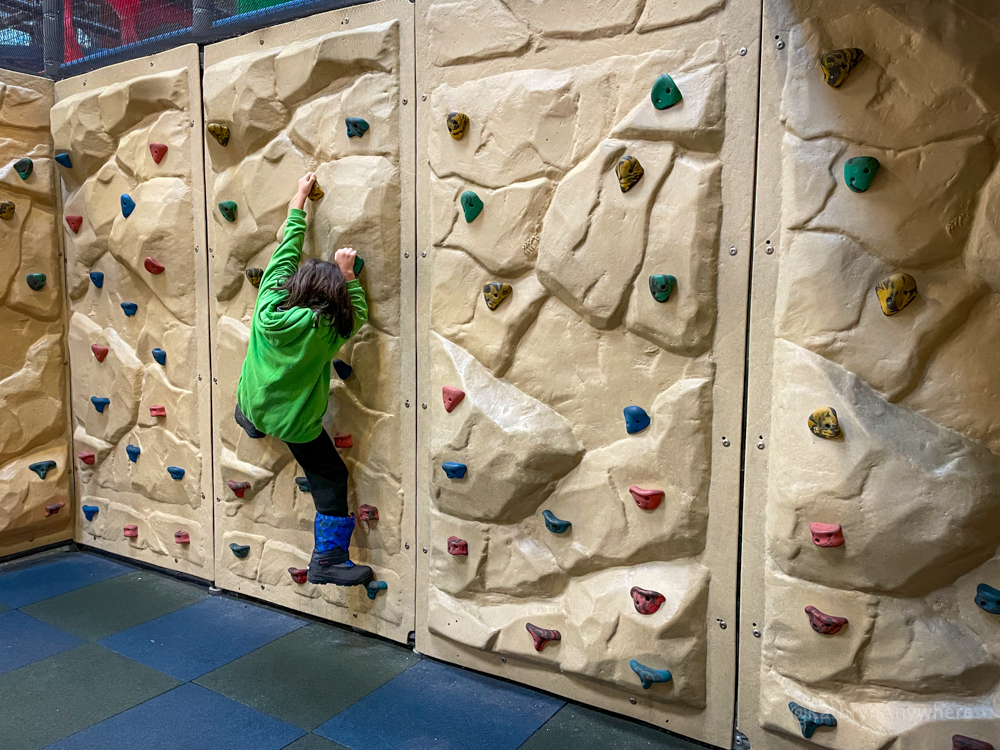 Best Western Plus Leamington rock wall for climbing