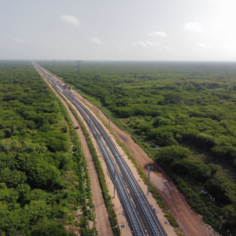 Maya Train Tracks, Mexico