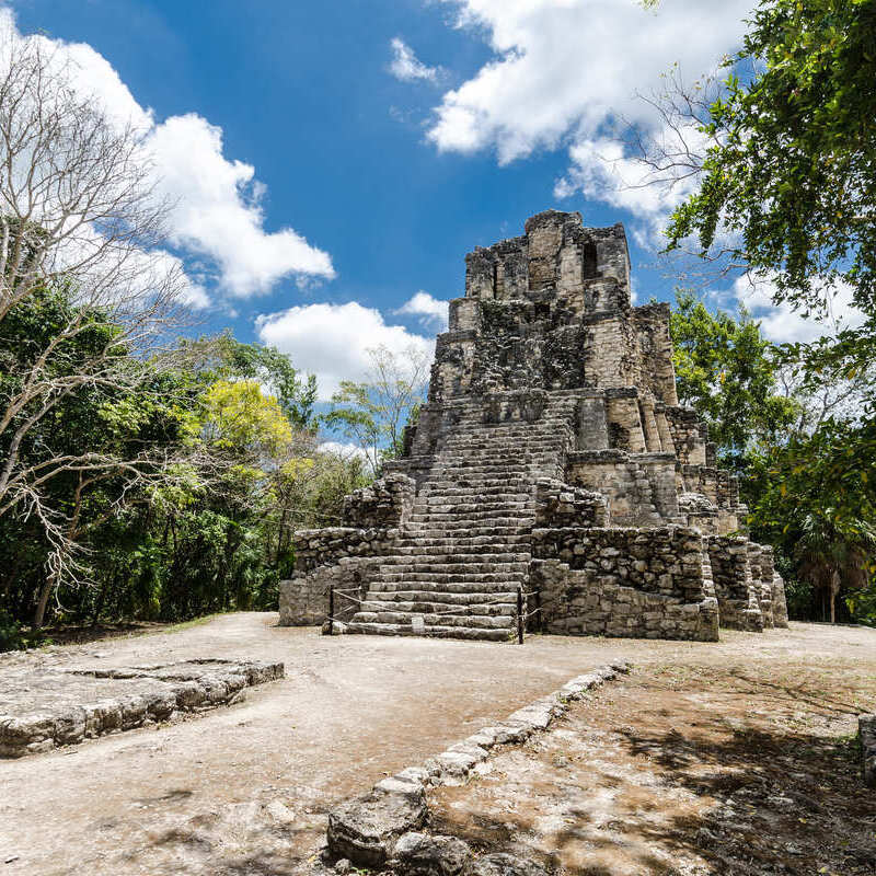 Ruins Of Muyil, Quintana Roo, Mexico