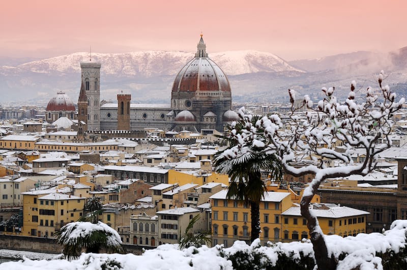 Florence in winter