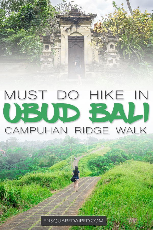 campuhan ridge walk ubud bali pin