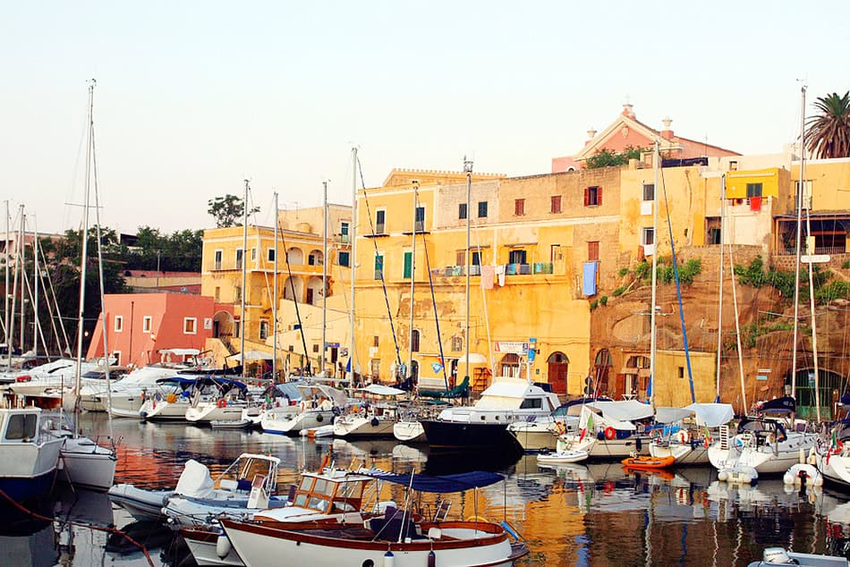 Ventotene Italy Island Near Naples