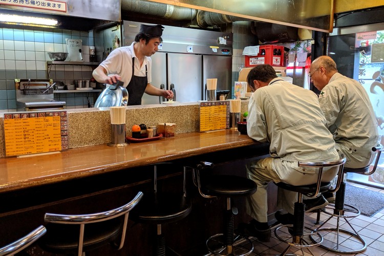 ramen restaurant in Kyoto - Japan travel tips for first time visitors