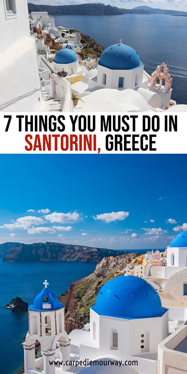 two days in santorini must do