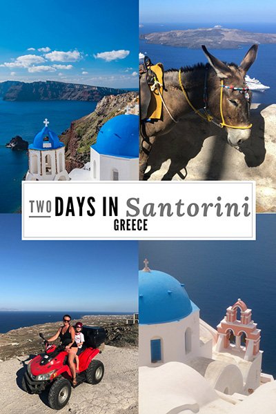 2 days in Santorini Itinerary | Best things to do in Santorini in 2 Days | Santorini Greece | things to do in Santorini | #travel #greece #santorini