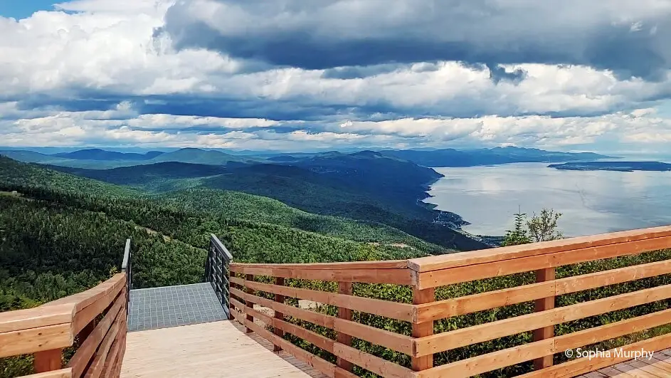 View from Le Buton, Le Massif, Charlevoix