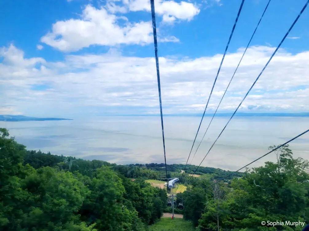 Gondola ride at Club Med Charlevoix