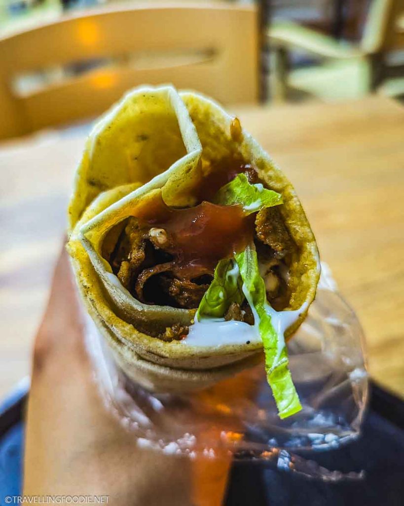 Hatay Style Doner at Kebapland in Marmaris, Turkey