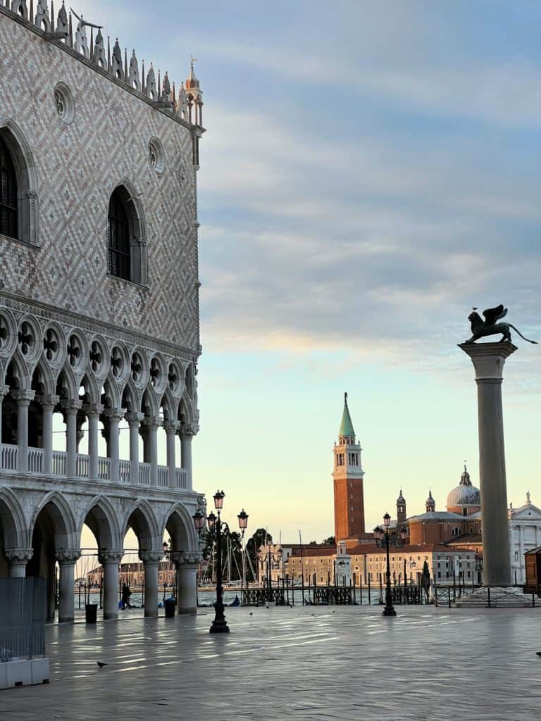 Piazza San Marco at sunrise