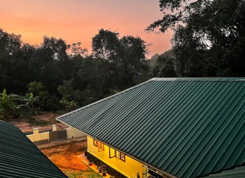 Hitayu Ayurveda retreat India at dusk