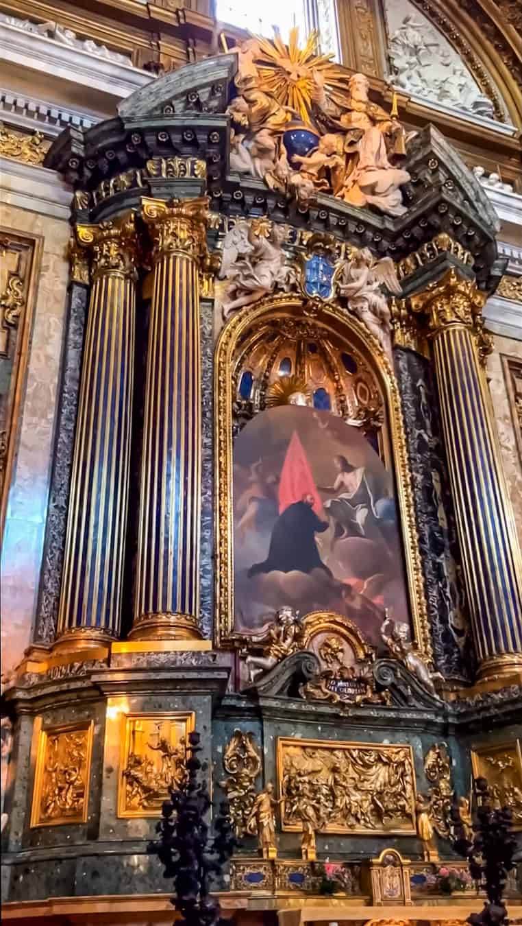 Chiesa del Gesù in Rome, Italy