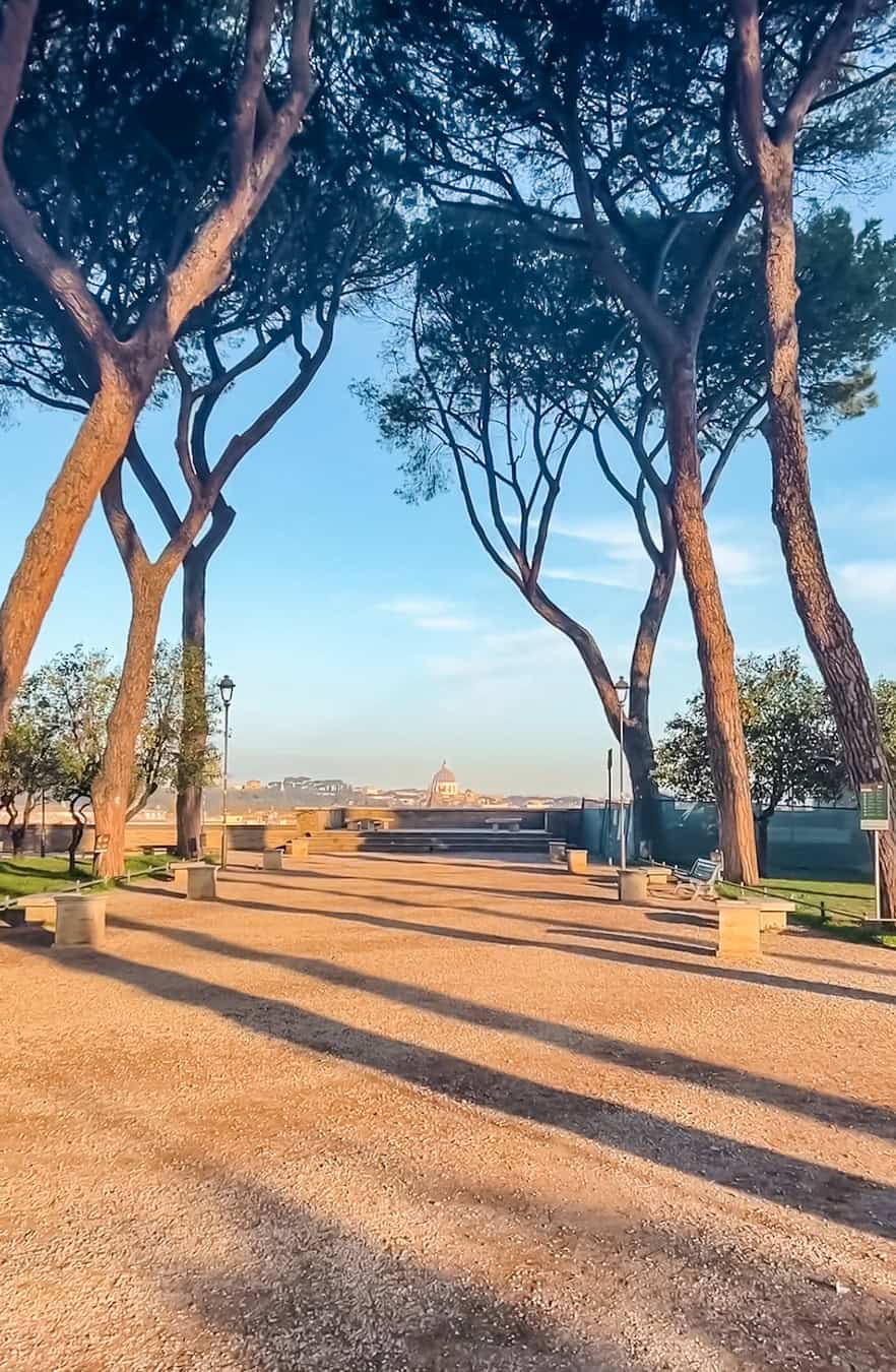 Giardino degli Aranci (Orange Garden) on the Aventine Hill in Rome