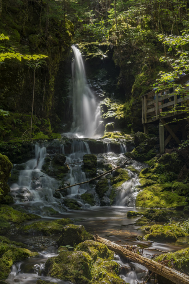 Dixon Falls near Saint John New Brunswick