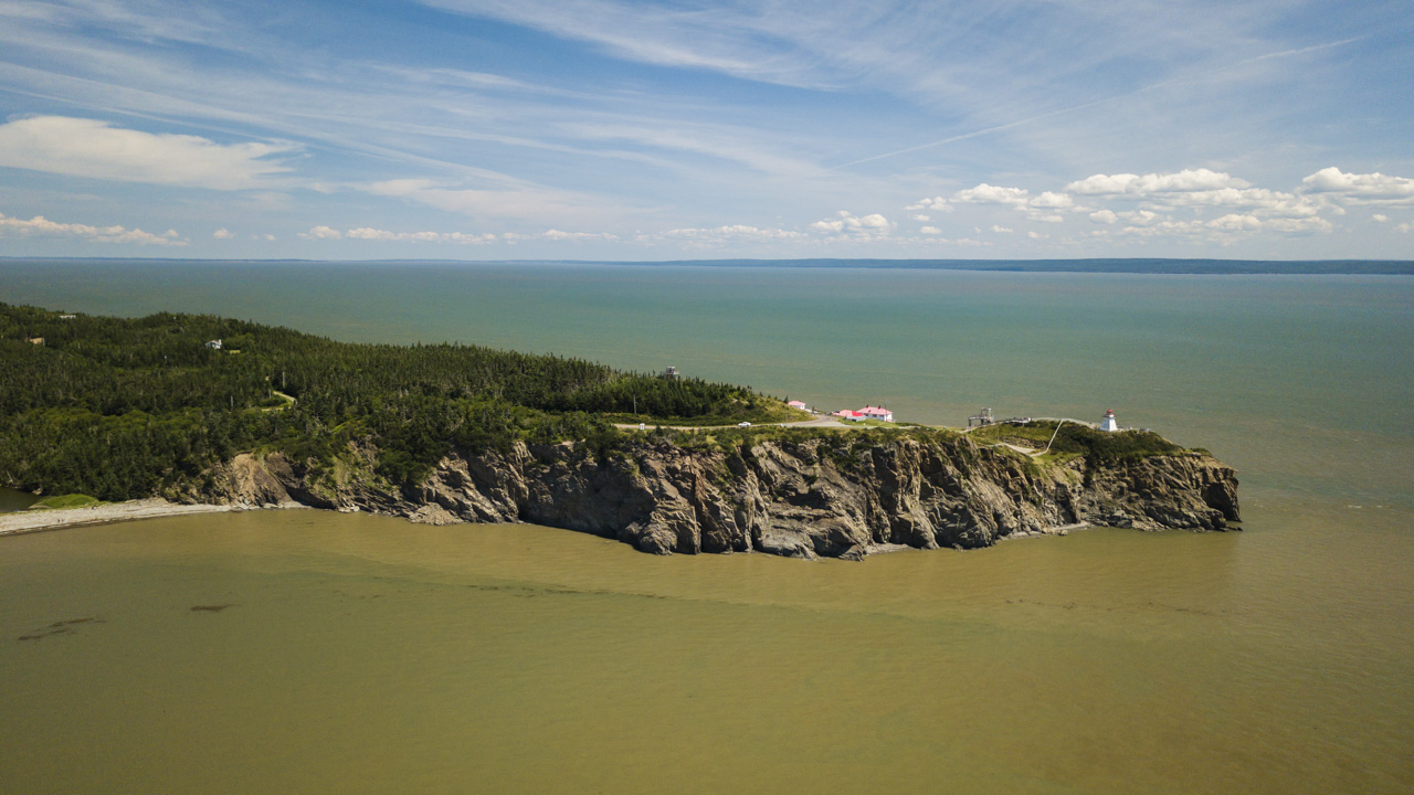 Cape Enrage is a close day trip from Saint John New Brunswick