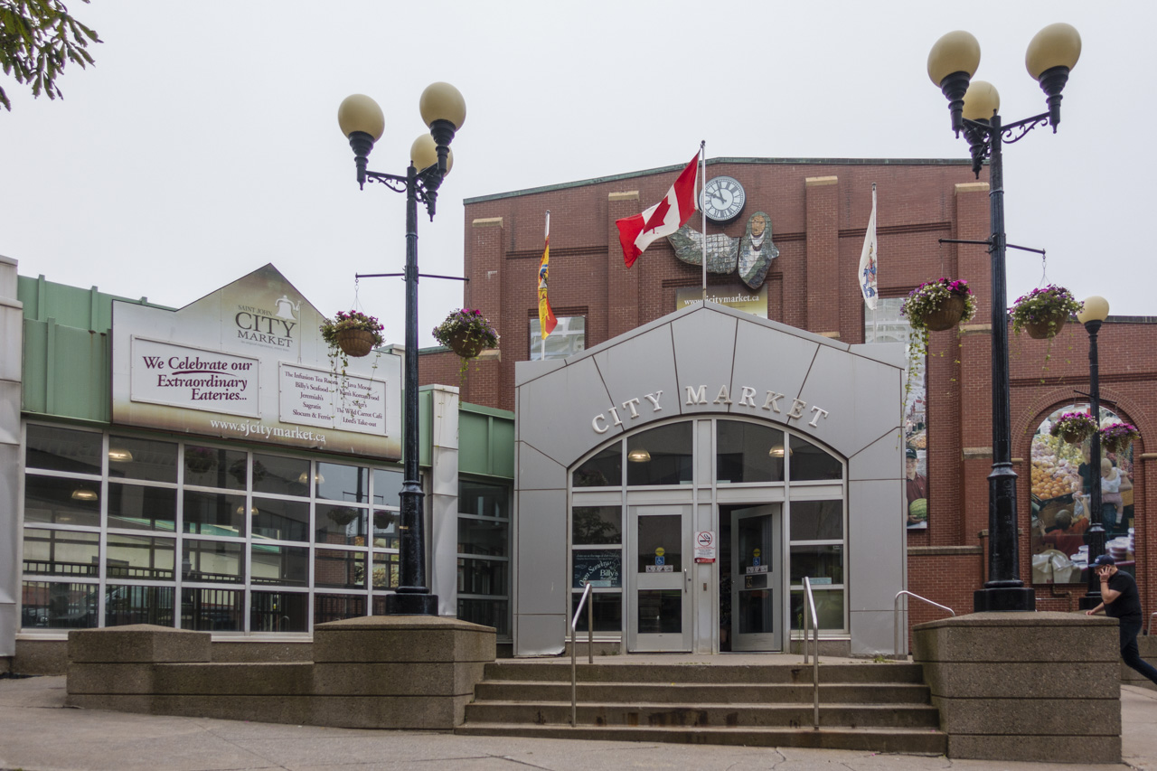 Market in Saint John New Brunswick